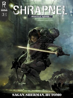 cover image of Shrapnel: Aristeia Rising, Issue 3
